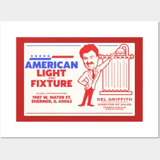 Del Griffith Business Card Posters and Art